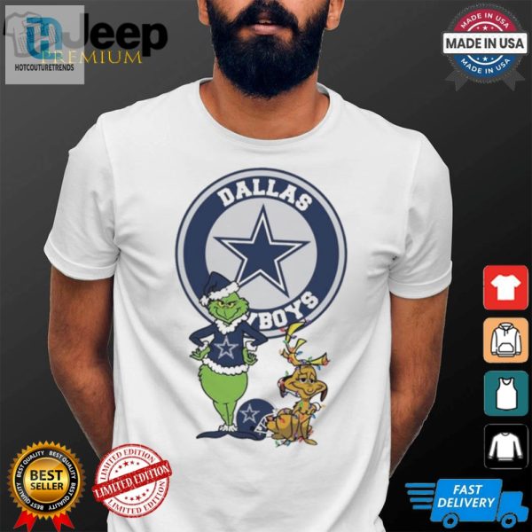 Official Grinch And Max Dallas Cowboys Merry Christmas 2024 Shirt hotcouturetrends 1 3