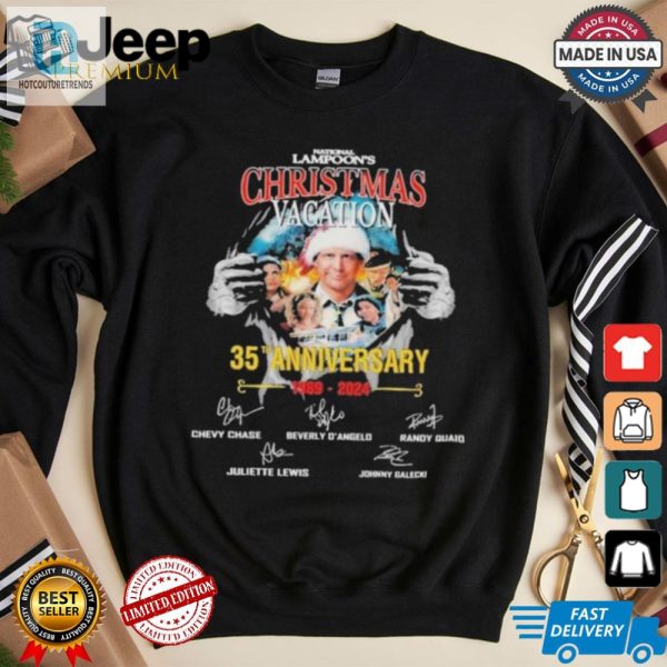 Official National Lampoons Christmas Vacation 35Th Anniversary 1989 2024 T Shirt hotcouturetrends 1 3