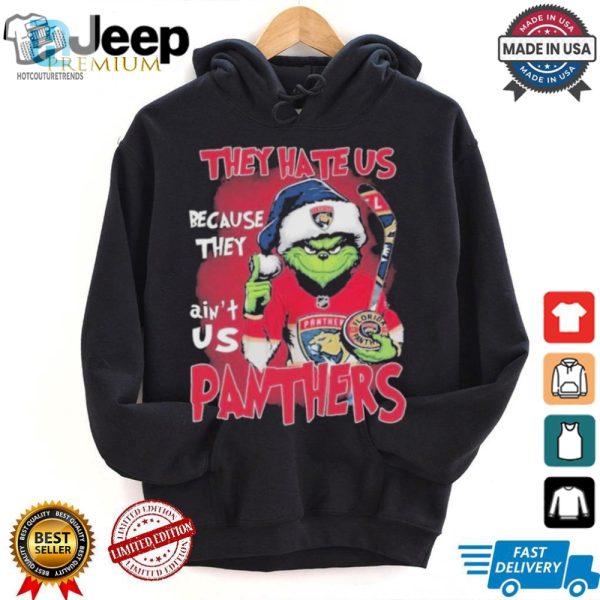 Official Florida Panthers 2024 Grinch They Hate Us Because The Aint Us Hockey T Shirt hotcouturetrends 1 1