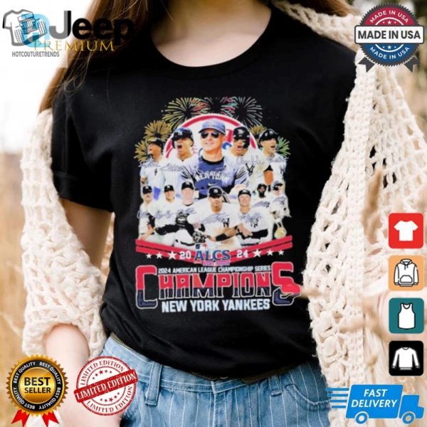 Official New York Yankees 2024 American League Championship Series Champs T Shirt hotcouturetrends 1