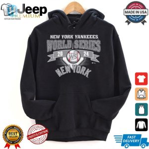 New York Yankees 2024 World Series Participant Arch Banner T Shirt hotcouturetrends 1 1