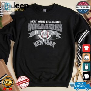 New York Yankees 2024 World Series Participant Arch Banner T Shirt hotcouturetrends 1 3