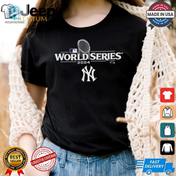 New York Yankees Trophy 2024 World Series Shirt hotcouturetrends 1