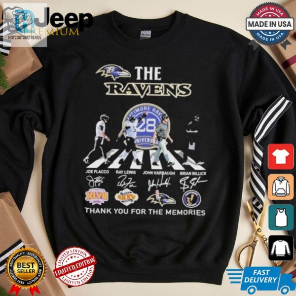 Official Baltimore Ravens Thank You For 128 Years The Ravens Legends 2024 T Shirt hotcouturetrends 1 3