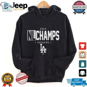 Official Los Angeles Dodgers 2024 Nl National League Champions Logo Shirt hotcouturetrends 1 1