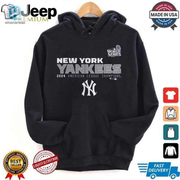 New York Yankees 2024 American League Champions T Shirt hotcouturetrends 1 1