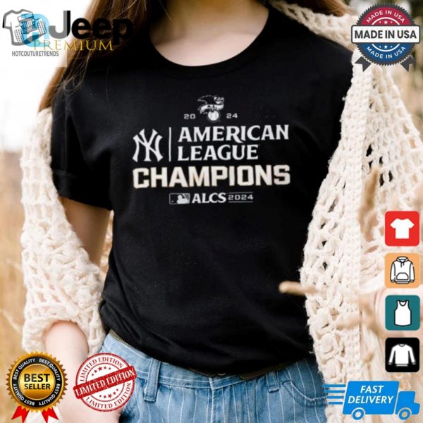 New York Yankees American League Champions Alcs 2024 Mlb Clinched World Series Unisex T Shirt hotcouturetrends 1