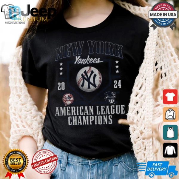 New York Yankees 2024 Alcs Champions Home Plate T Shirt hotcouturetrends 1