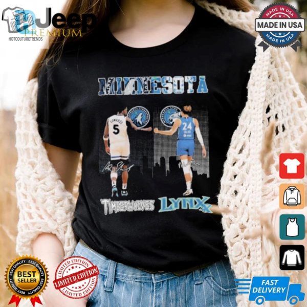 Official Minnesota Timberwolves Minnesota Lynx True Basketball Spirit T Shirt hotcouturetrends 1