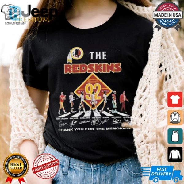 Official Washington Redskins Thank You For The Memories Of 92 Years 1932 2024 T Shirt hotcouturetrends 1