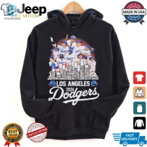 Los Angeles Dodgers 2024 National League Champions City Skyline Players Names Shirt hotcouturetrends 1 1