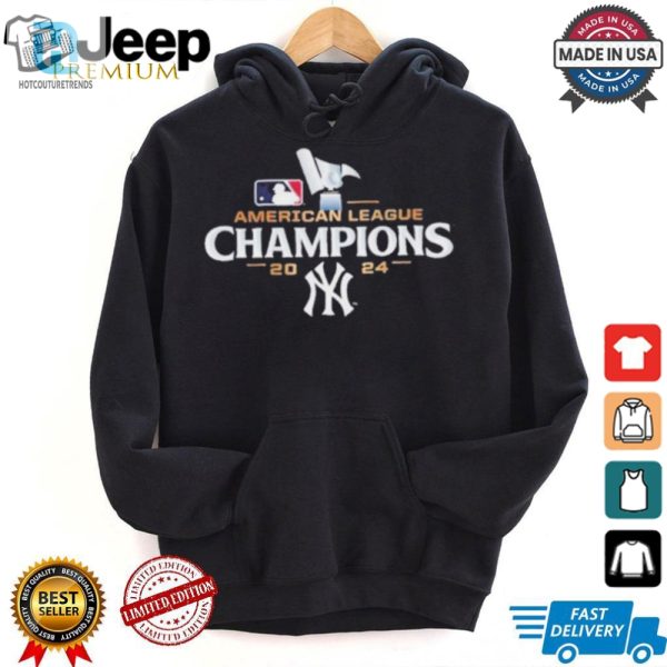 New York Yankees 2024 American League Champions Winner Clinched Mlb World Series Shirt hotcouturetrends 1 1