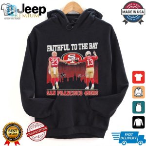 Official San Francisco 49Ers Faithful To The Bay 2024 Mccaffrey And Purdy T Shirt hotcouturetrends 1 1