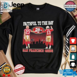 Official San Francisco 49Ers Faithful To The Bay 2024 Mccaffrey And Purdy T Shirt hotcouturetrends 1 3