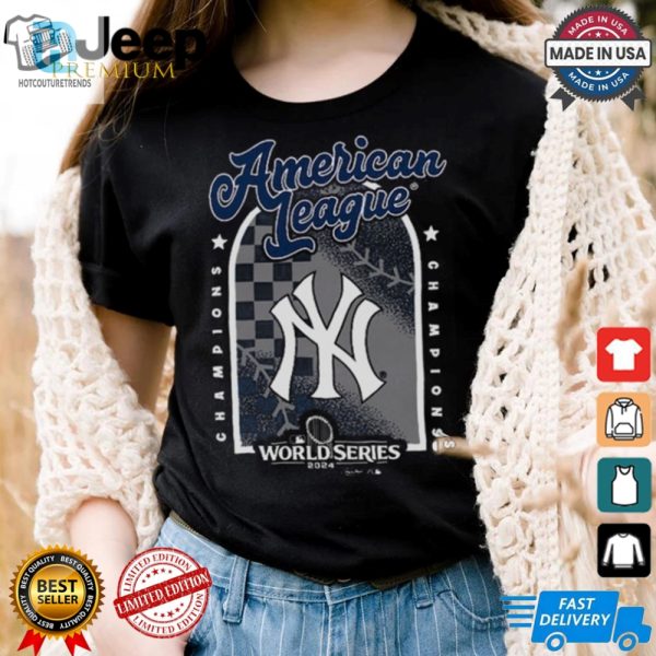 New York Yankees Fanatics 2024 American League Champions T Shirt hotcouturetrends 1