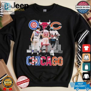 Official Chicago Cubs Ron Santo Chicago Bulls Michael Jordan Chicago Bears Walter Payton T Shirt hotcouturetrends 1 3