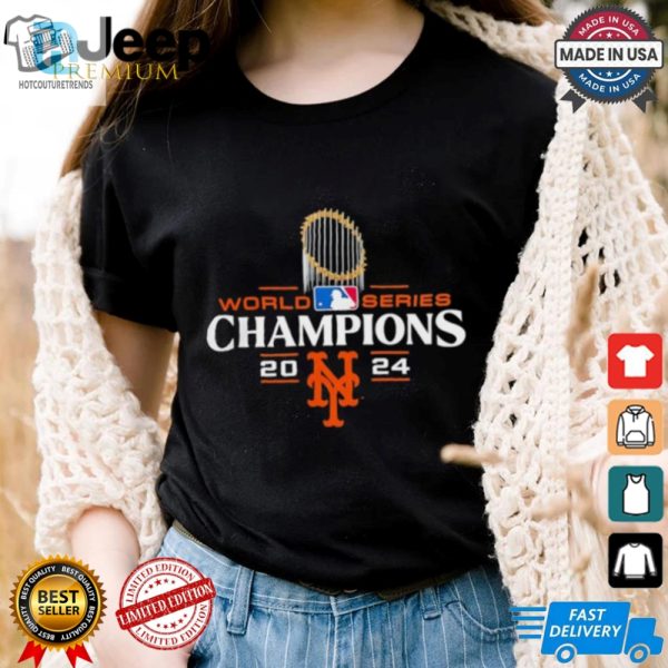 New York Mets 2024 World Series Champions Trophy Shirt hotcouturetrends 1