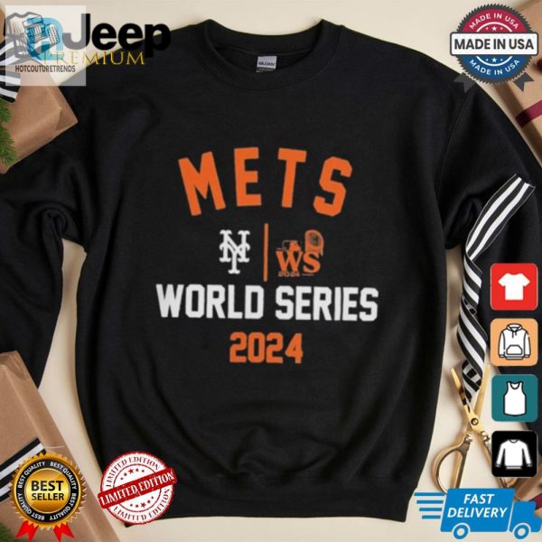 Official New York Mets Nike 2024 World Series Arched Lockup Shirt hotcouturetrends 1 3