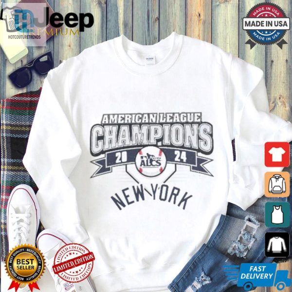 New York Yankees 2024 Alcs Champions Banner T Shirt hotcouturetrends 1