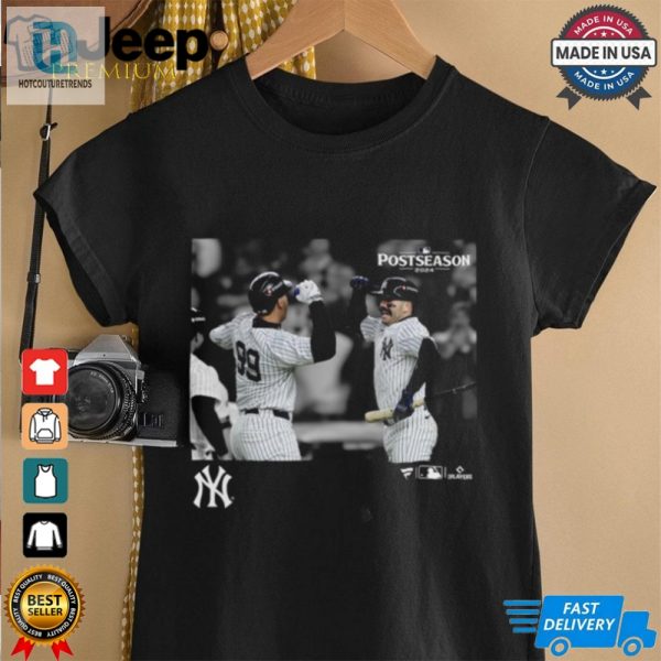 New York Yankees 2024 Mlb Postseason Moments T Shirt hotcouturetrends 1 2