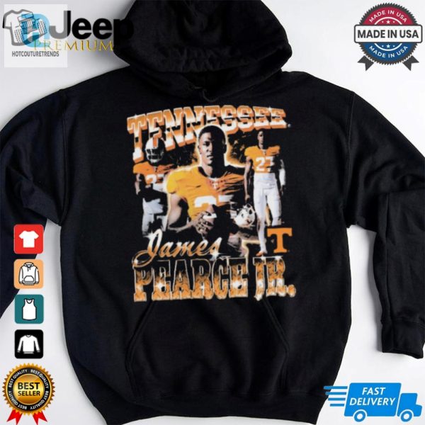 James Pearce Jr. Tennessee Volunteers 90S Graphic T Shirt hotcouturetrends 1