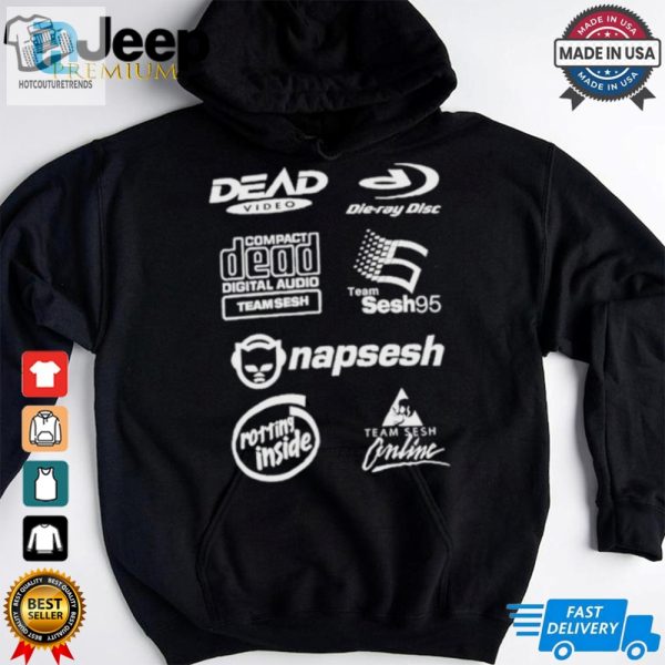 Dead Video Die Ray Disc Team Sesh 95 Shirt hotcouturetrends 1