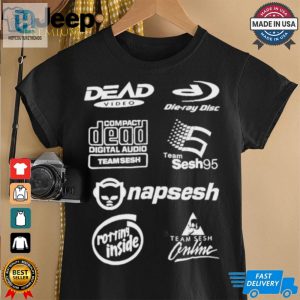 Dead Video Die Ray Disc Team Sesh 95 Shirt hotcouturetrends 1 2