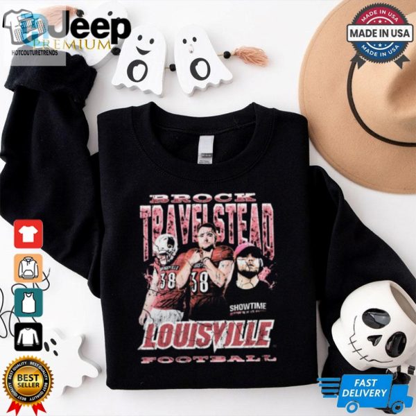 Brock Travelstead Louisville Cardinals Football 90S Graphic T Shirt hotcouturetrends 1 3