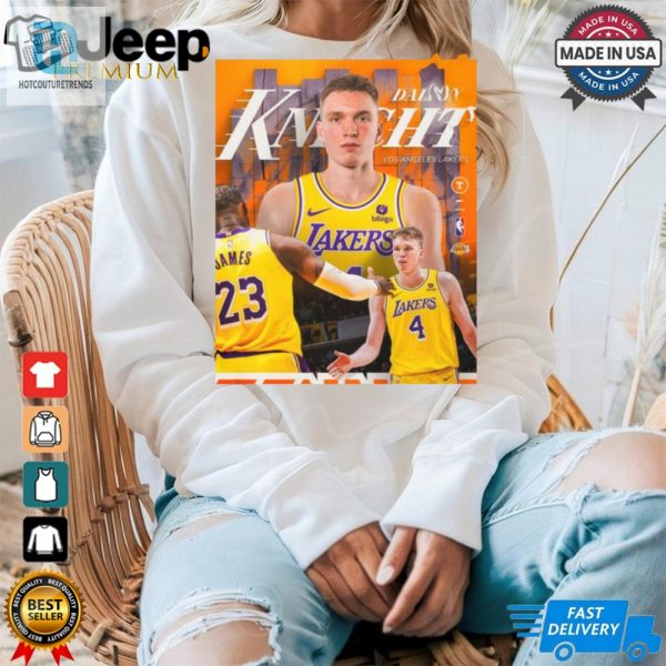 Poster Dalton Knecht Los Angeles Lakers Nba Is He The Steal Of The Draft T Shirt hotcouturetrends 1