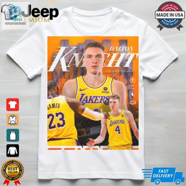 Poster Dalton Knecht Los Angeles Lakers Nba Is He The Steal Of The Draft T Shirt hotcouturetrends 1 2