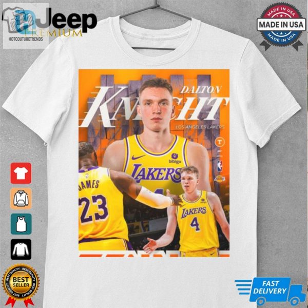 Poster Dalton Knecht Los Angeles Lakers Nba Is He The Steal Of The Draft T Shirt hotcouturetrends 1 3