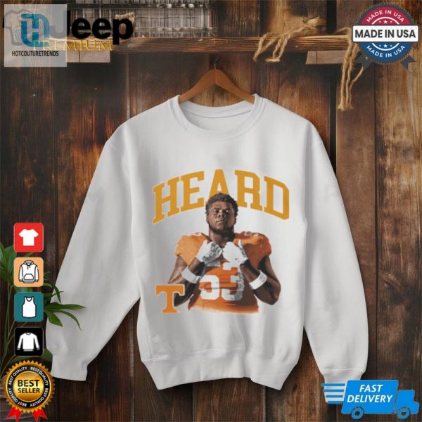 Zalance Heard Tennessee Volunteers Portrait T Shirt hotcouturetrends 1 1