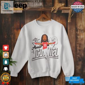 Amir Mcdanield 13 Caricature Louisiana Ragin Cajuns Football Signature T Shirt hotcouturetrends 1 1