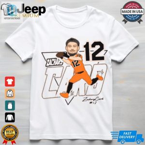 Zachary Card 12 Oregon State Beavers Caricature Signature T Shirt hotcouturetrends 1 2