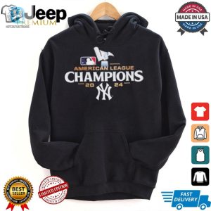 New York Yankees 2024 American League Champions Winner Clinched Mlb World Series Shirt hotcouturetrends 1 5