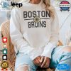 Boston Bruins Starter Mesh Look Team Name Logo Pullover Shirt hotcouturetrends 1