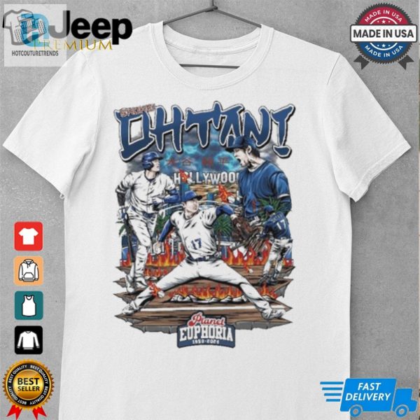 Shohei Ohtani Hollywood Planet Euphoria 2024 T Shirts hotcouturetrends 1 3