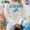 Detroit Lions Gameday Couture Womens Big Goals Oversized Shirt hotcouturetrends 1