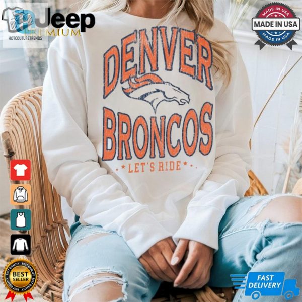 Denver Broncos Gameday Couture Womens Time Out Oversized Shirt hotcouturetrends 1