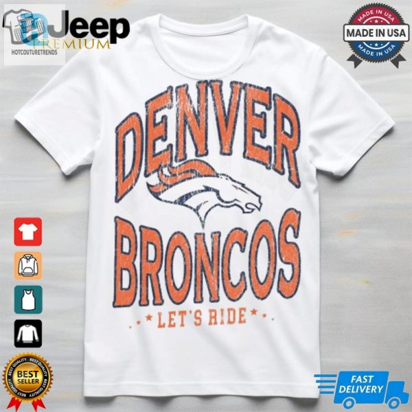 Denver Broncos Gameday Couture Womens Time Out Oversized Shirt hotcouturetrends 1 2