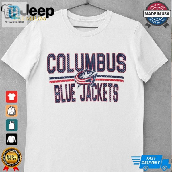 Columbus Blue Jackets Starter Mesh Look Team Name Logo Pullover Shirt hotcouturetrends 1 3