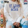 St. Louis Blues Starter Mesh Look Team Name Logo Pullover Shirt hotcouturetrends 1