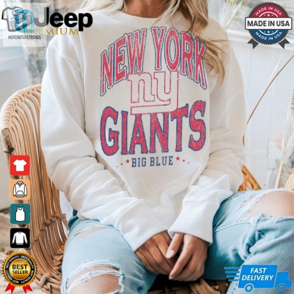 New York Giants Gameday Couture Womens Time Out Oversized Shirt hotcouturetrends 1