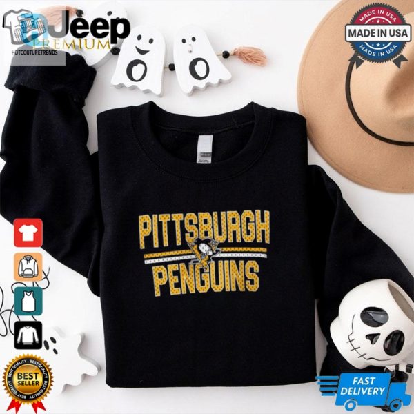 Pittsburgh Penguins Starter Mesh Look Team Name Logo Pullover Shirt hotcouturetrends 1 3