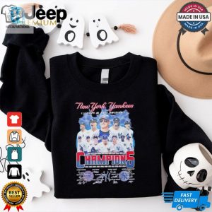 New York Yankees 2024 Al East Division Champions Signatures Shirt hotcouturetrends 1 3