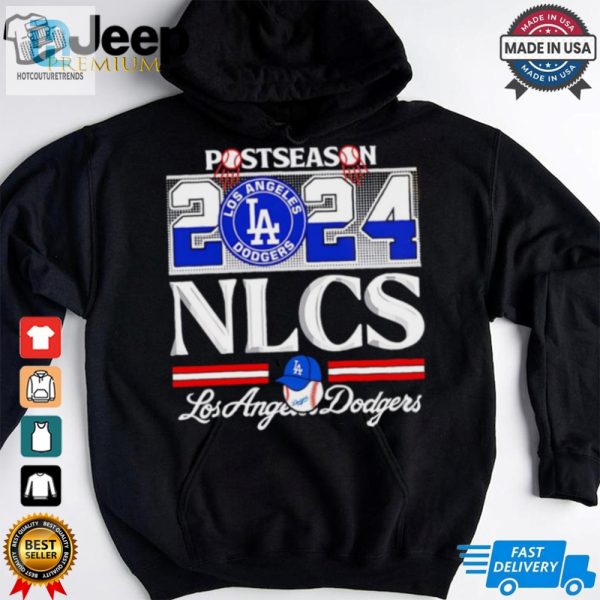 Los Angeles Dodgers Postseason 2024 Nlcs Logo Shirt hotcouturetrends 1 2