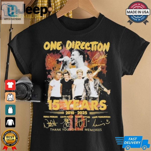 One Direction Liam Payne 15 Years 2010 2025 Thank You For The Memories T Shirt hotcouturetrends 1 5