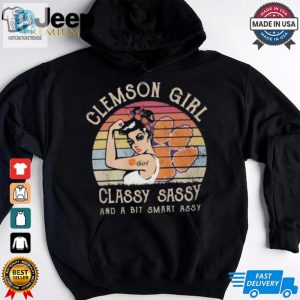 Official Clemson Tigers Girl Classy Sassy And A Bit Smart Assy 2024 Shirt hotcouturetrends 1 2