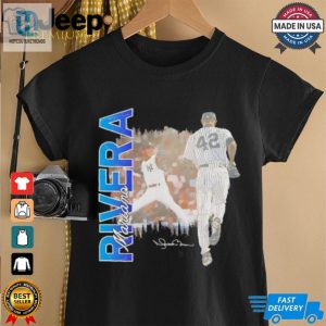 Mariano Rivera New York City Skyline Signature Shirt hotcouturetrends 1 1