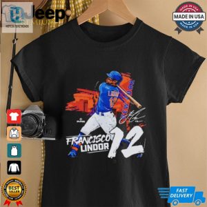 Francisco Lindor Hit The Ball Signature Shirt hotcouturetrends 1 1